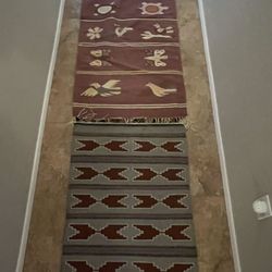 Native Indian rugs/wall hangings