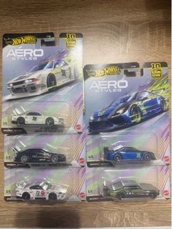 Hot wheels Aero Style set