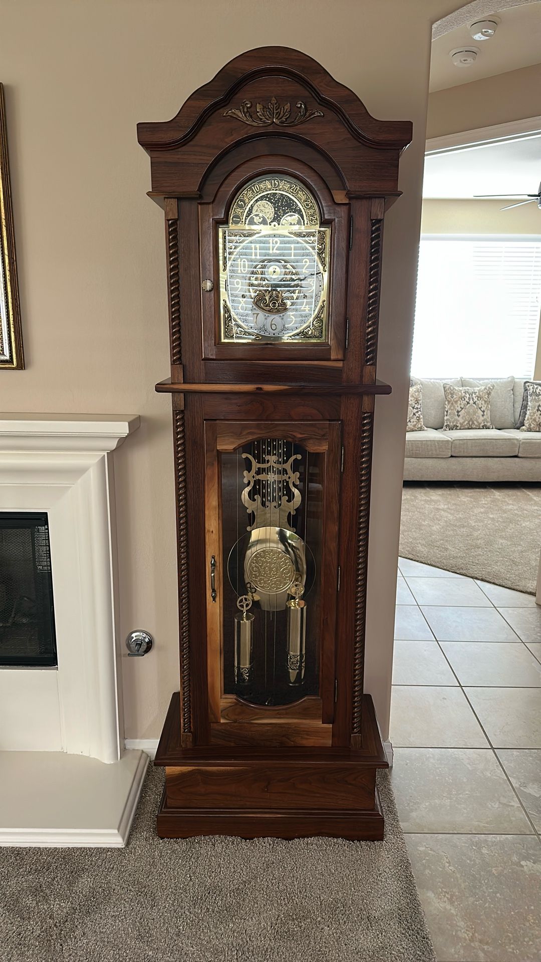 Hand Crafted Grandfather Clock