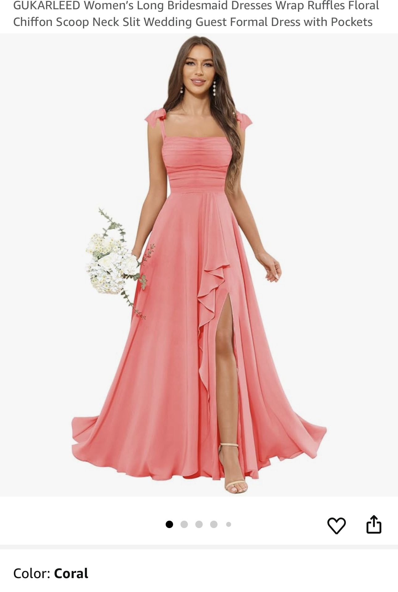 New   With Tag Braids maids Or Quest Weeding Dress 