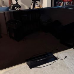 1080p 75 Inch Samsung Smart TV and TV Stand 
