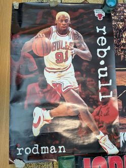 Dennis Rodman Reb.ull poster