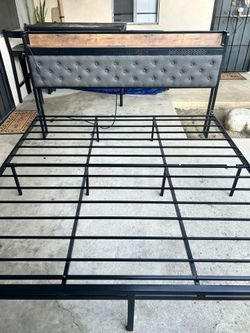 King size bed frame