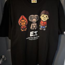 Bape X E.T Extraterrestrial Shirt