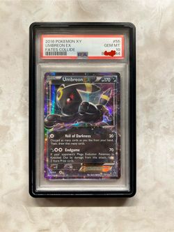 2016 Fates Collide Umbreon EX #55 PSA 10 Pokemon