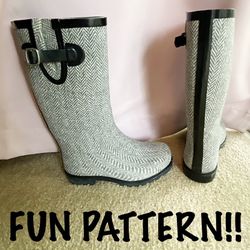 Women’s Tall Rubber Rain Boots