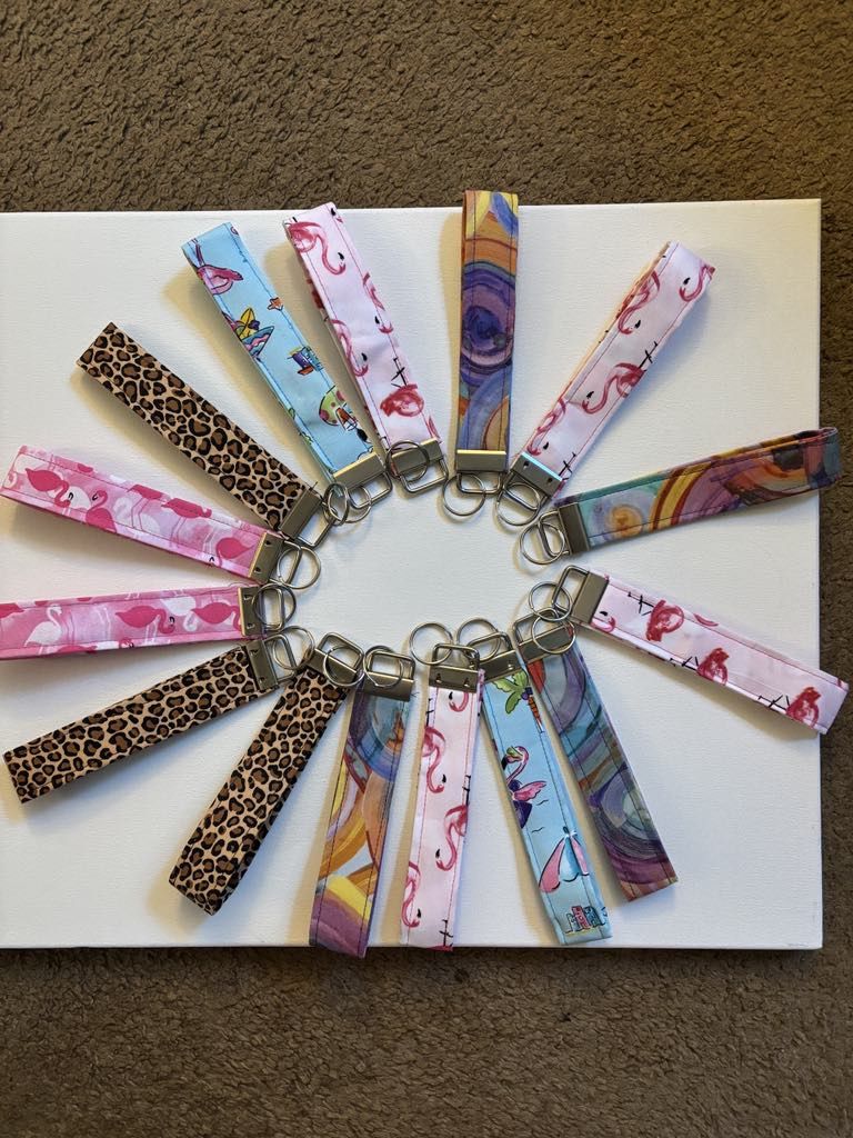 Back To School Handmade Key Fobs