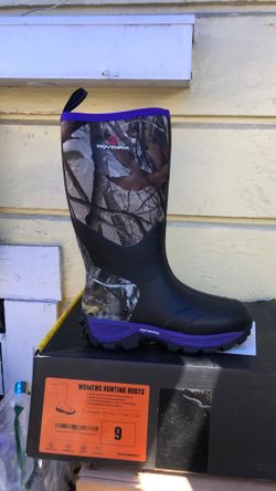 Purple boots for women 9