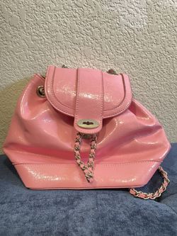 Pink Chain Women's Bag/backpack