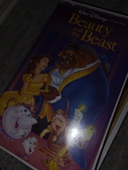 Disney vhs beauty and the beast