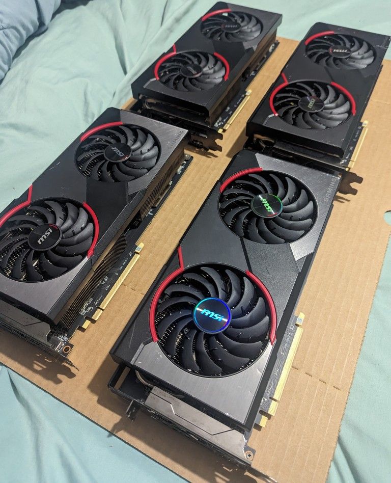 MSI Radeon RX 5700 XT Gaming X 8 GB GDDR6 Graphics Cards Used, Tested, and Working!
