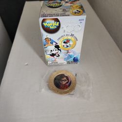 Disney 100 Wonder Ball collector coin mib sealed coin in package  many different coins  