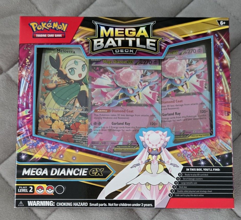Pokemon Mega DIANCIE Deck (TRADES)