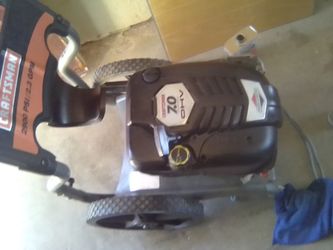 Pressure washer Craftsman pressure washer and barely ever used