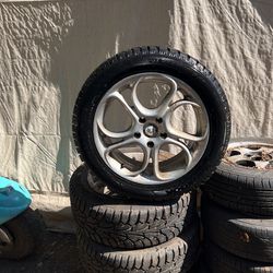 17” Rims And Tires