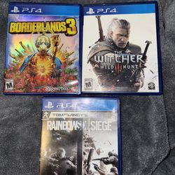 Three Video Game Bundle