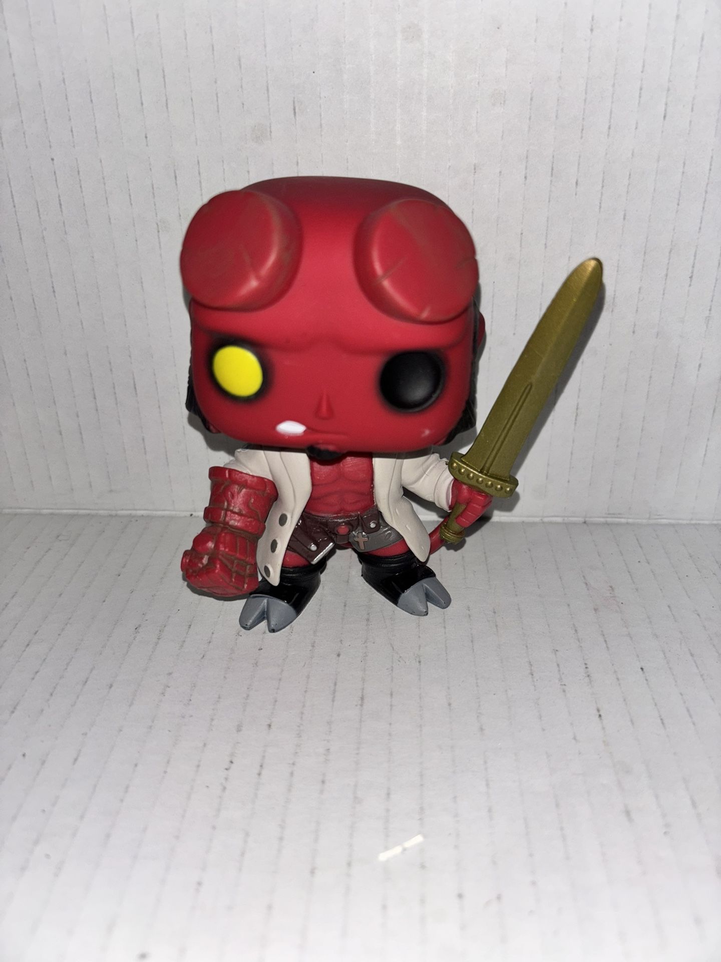 Funko Pop Hellboy with sword