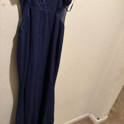 Navy Blue Dress