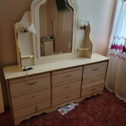 Dresser and Nightstand Set