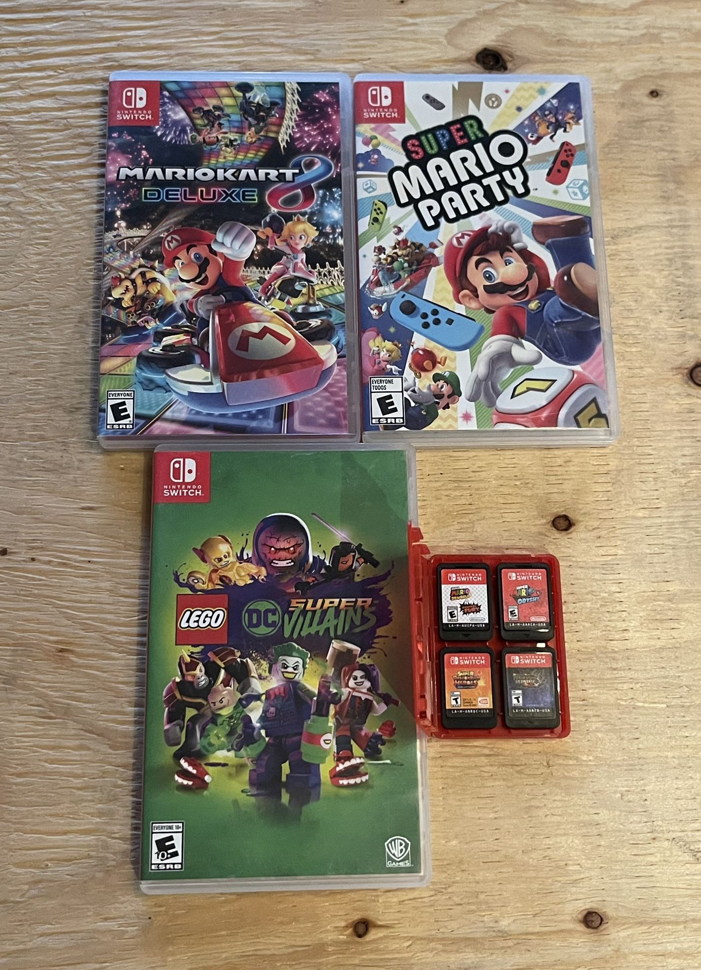 Nintendo Switch Games (Prices in Description)