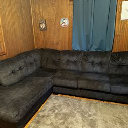 Dark Gray Sectional Pull Out Couch