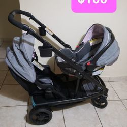 Graco uno2duo top double stroller
