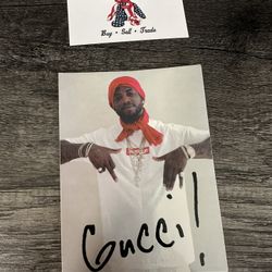 Supreme Gucci Mane Sticker