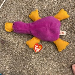 Beanie Babies - Patti Platypus 1993, Rare Original