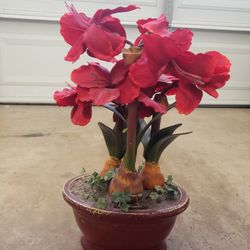 Artificial Flower In Pot Very High Quality 