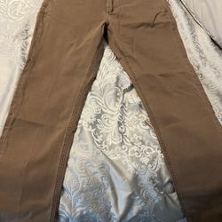BlankNYC 31x32 Wooster Slim Fit Tan Dress Pants
