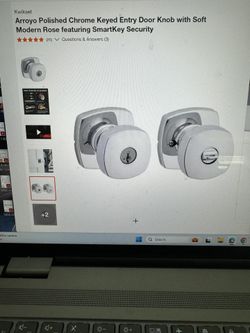 Kwikset Entry Door Keyed Door Knob