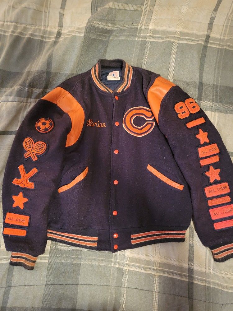 Vintage Robbinsdale Cooper Varsity Letterman Jacket Size L