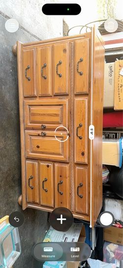 Wooden dresser 12 drawers