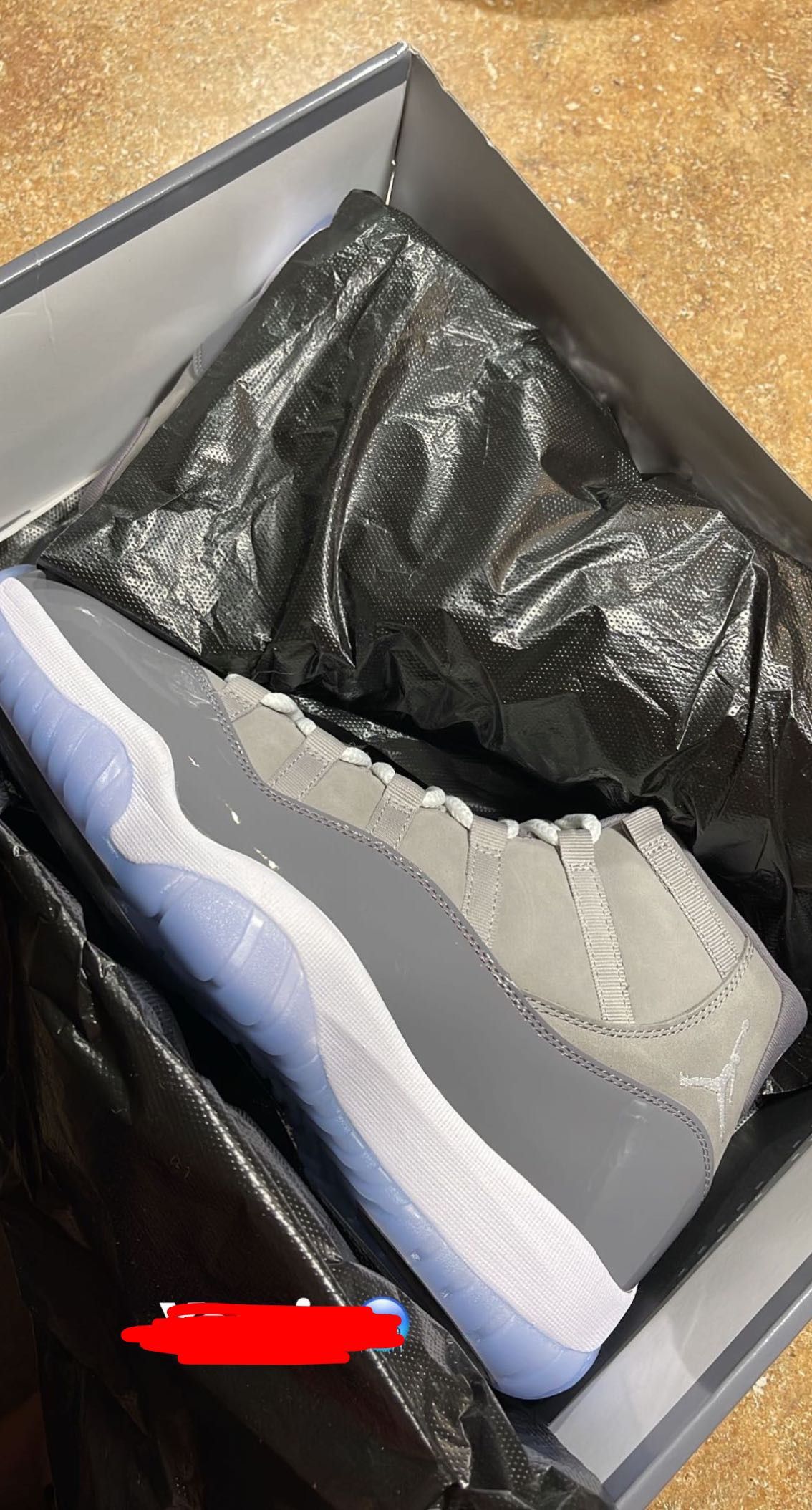 Cool Grey 11’s Sz 12