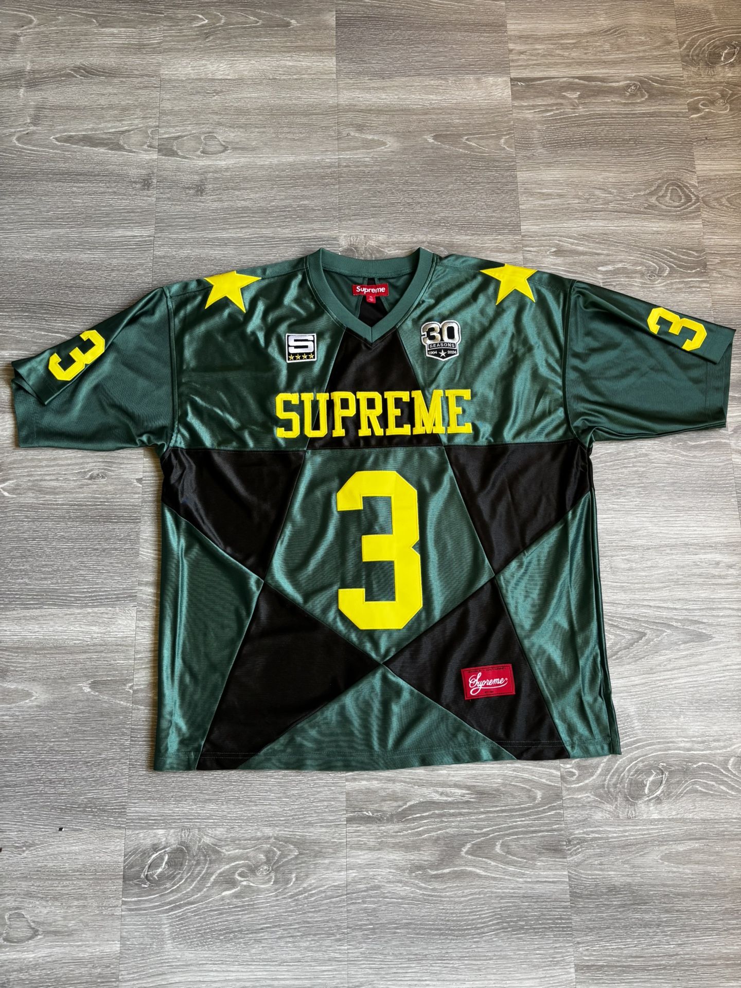 FW24 Supreme Football Jersey Size XL
