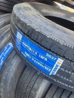 4 Tires 235 75 17.5  $680  Price Is Firm. No Install. 