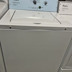 Whirlpool Commercial washer top load 3.3 cu. ft.  With Warranty In White.