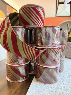 Ribbon 2.5 inch 10 Yards Each / 22 In Total