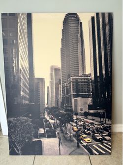 DTLA Canvas- 3’X2.5’ $50