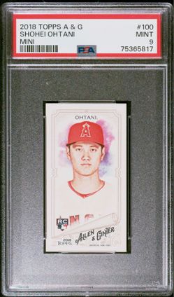 2018 TOPPS ALLEN & GINTER | MINISHOHEI OHTANI 100 RC