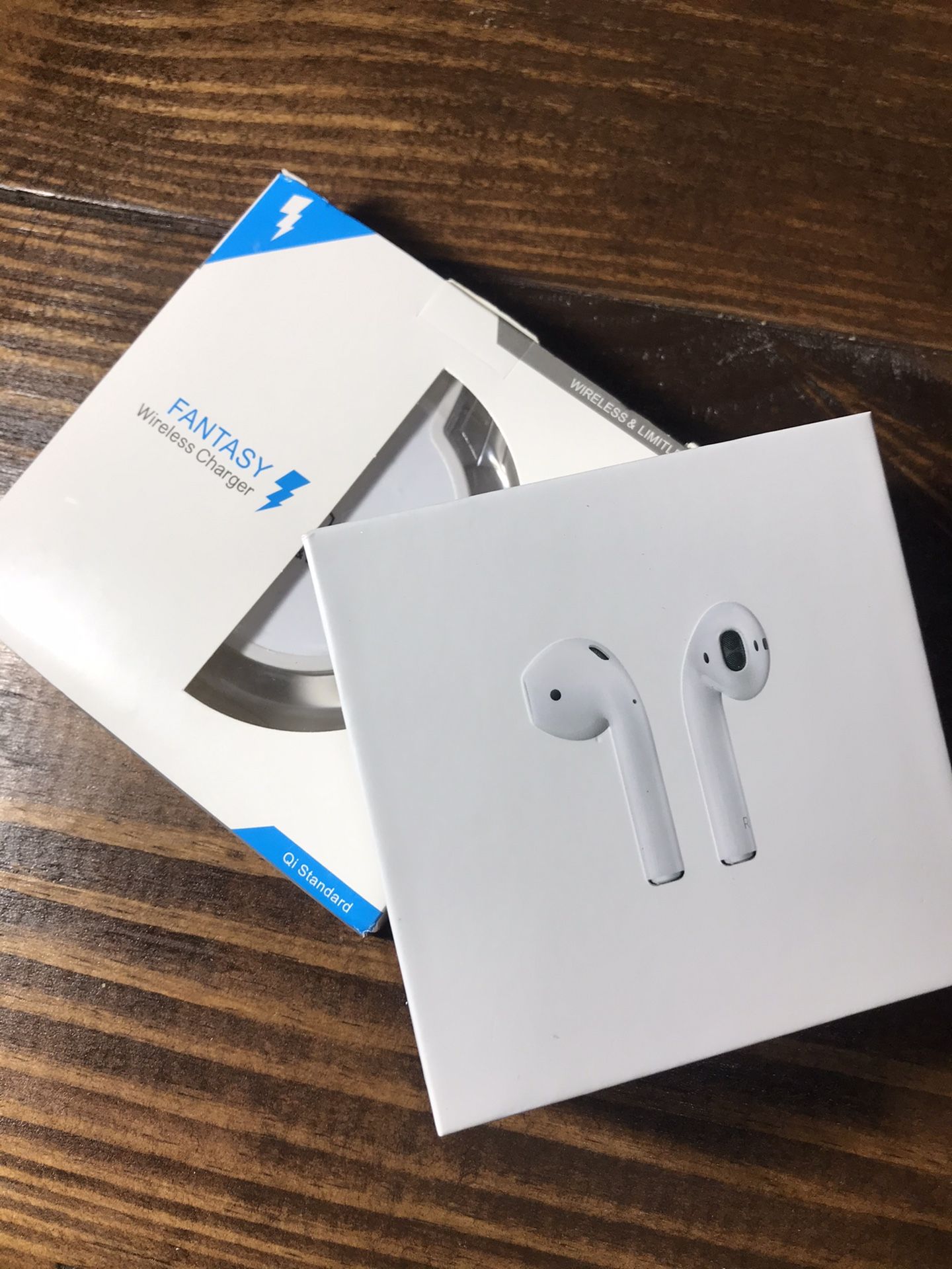 AirPods 2nd gen with wireless AirPods (generic)