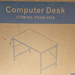 Brand New White Computer Desk 