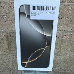 iPhone 16 Pro Max 256 Gb | Natural (Limited Time Offer) 
