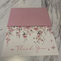 Thank You Cards/Toasting Glasses