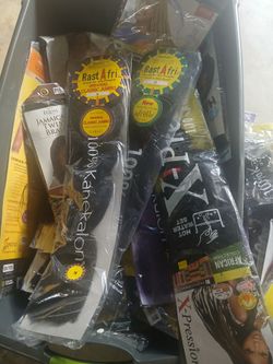 Bundles of hair (all different types)