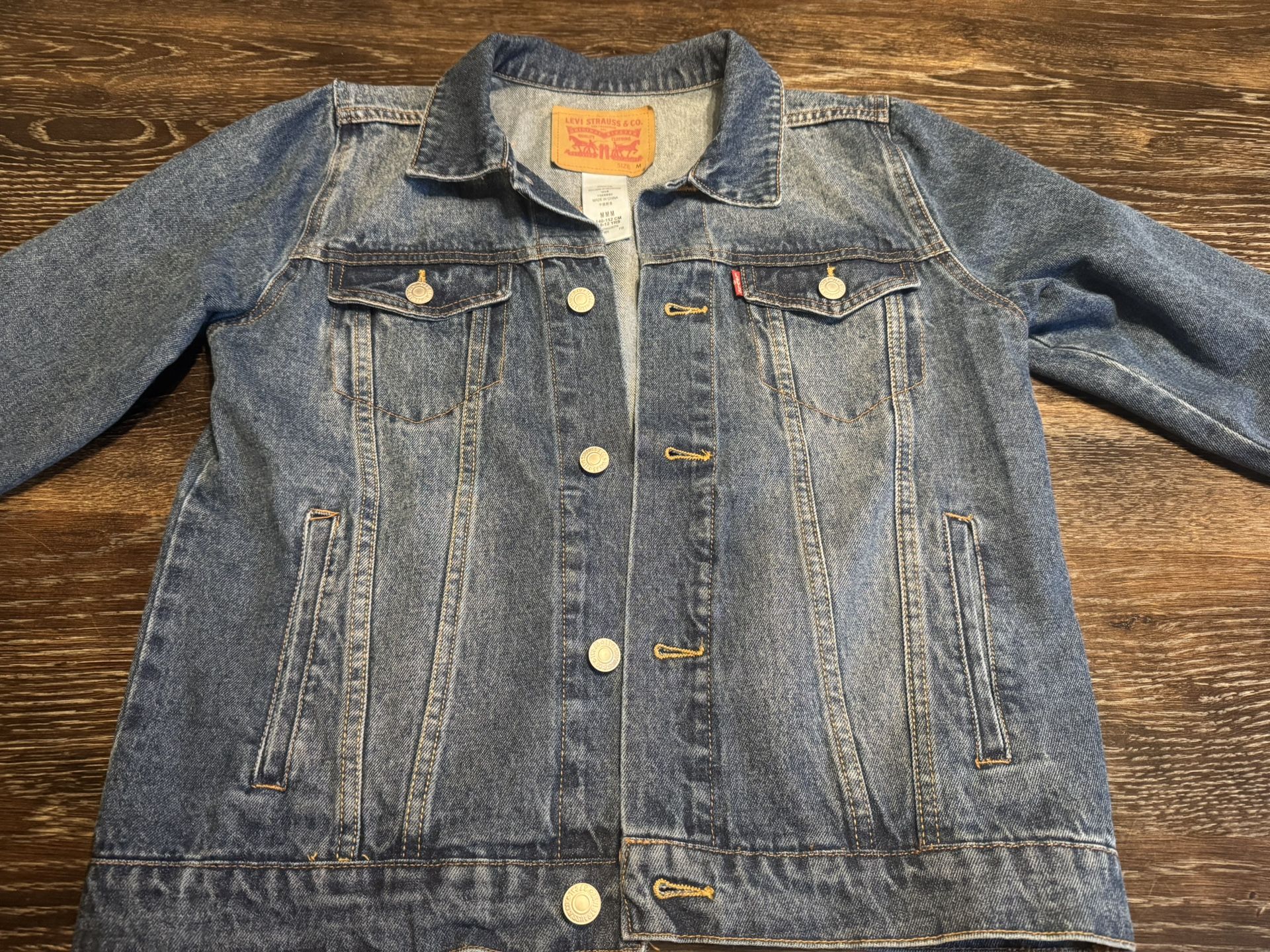 Levi Denim Jacket - Size 10/12