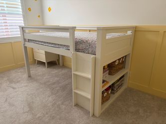 Twin Low Loft Bed- Living Spaces