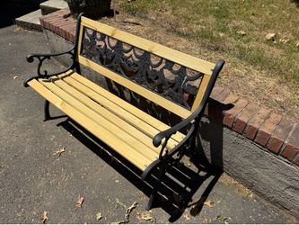 Outdoor bench