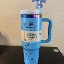 Blue Snoopy Stanley Cup