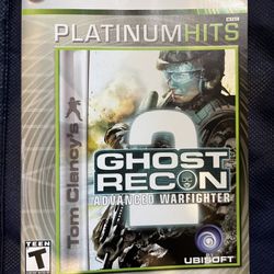 Ghost Recon Advanced Warfighter Two Platinum Hits For Xbox 360